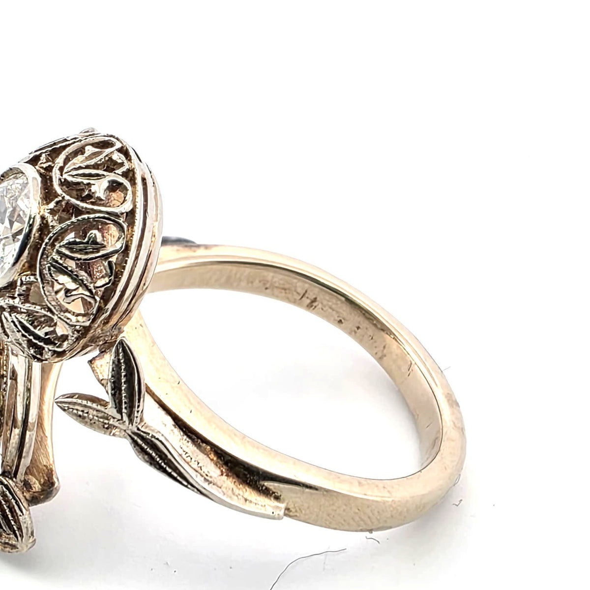 "Toi & Moi" Ring in Yellow Gold and Diamonds