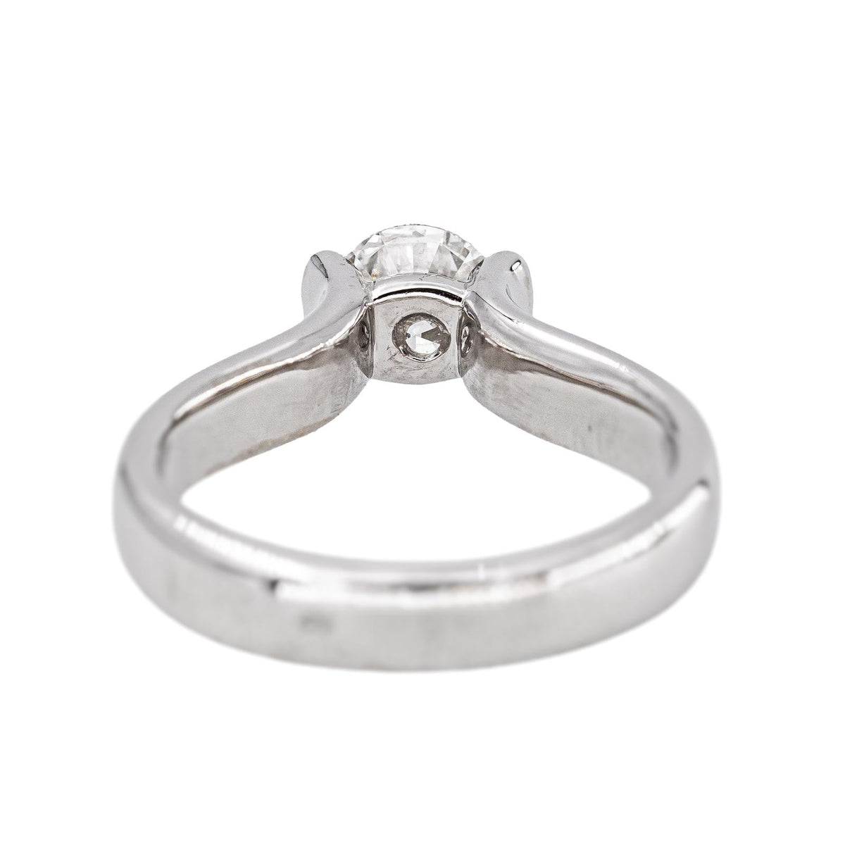 White gold Solitaire Diamond Ring