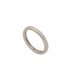 MAUBOUSSIN Wedding Band in White Gold and Diamonds