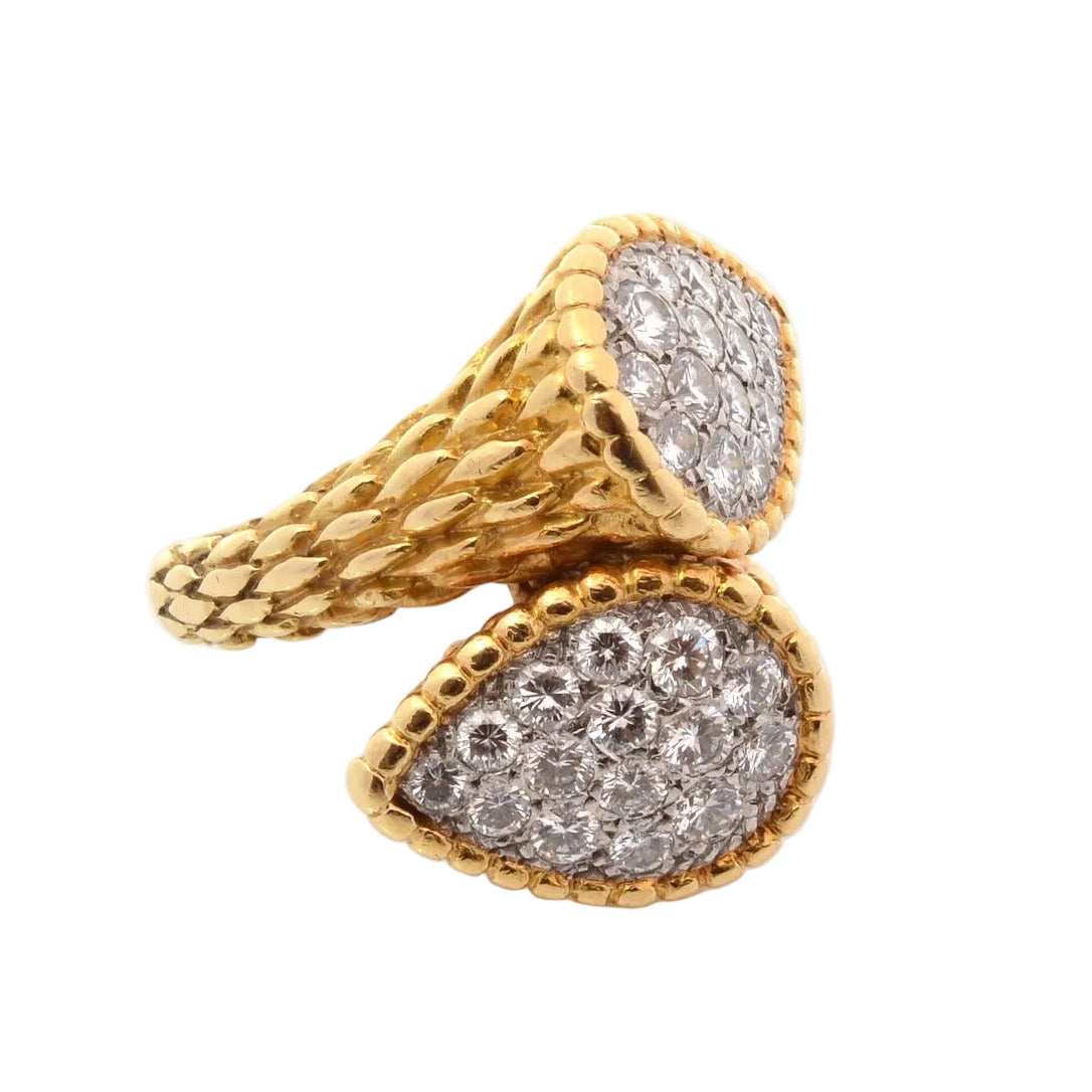 Bague Boucheron Bohème diamants en or