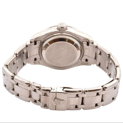 Montre Rolex Pearlmaster diamants en or 18k