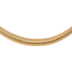 Collier maille Tubogas Or rose