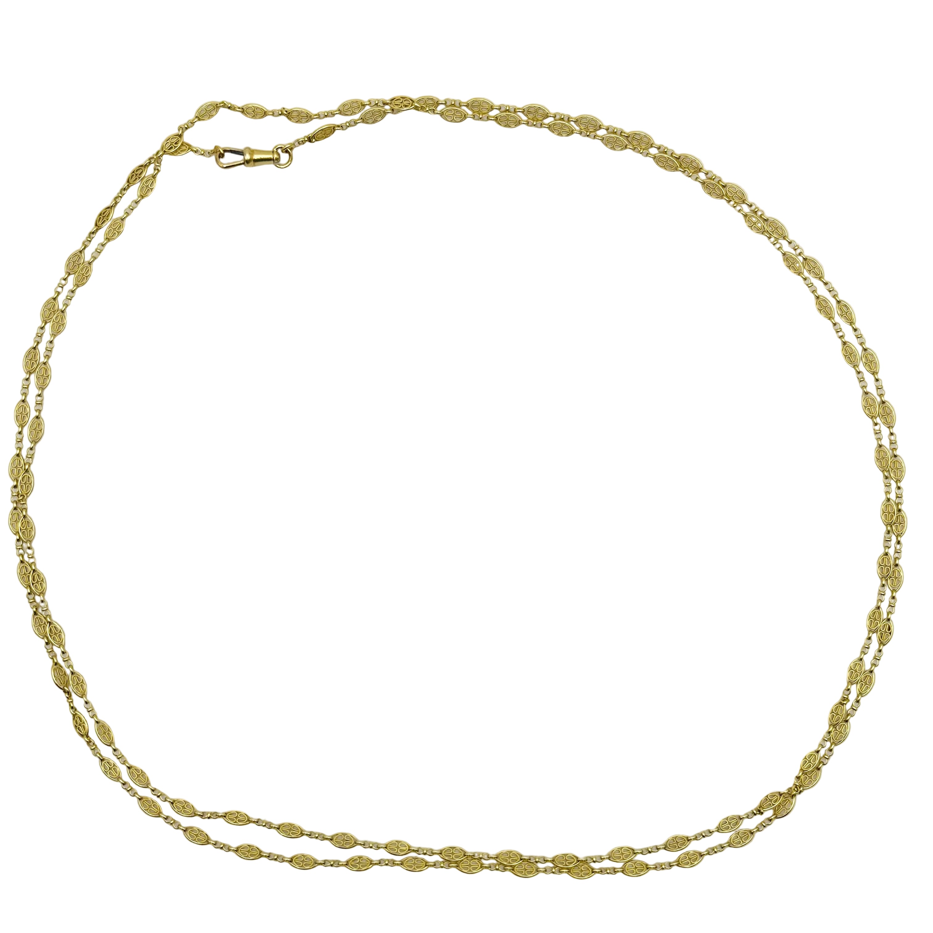 Collier Sautoir en or jaune