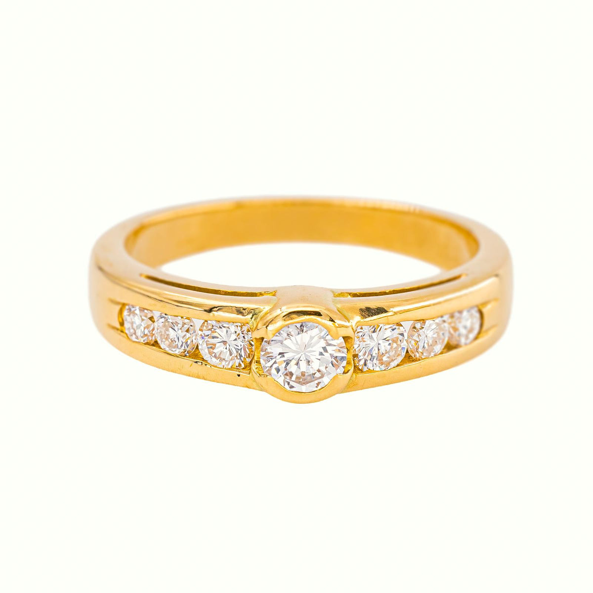 Yellow Gold Diamond Ring