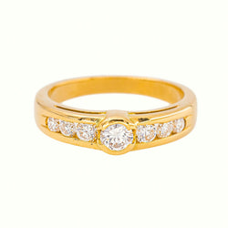 Yellow Gold Diamond Ring