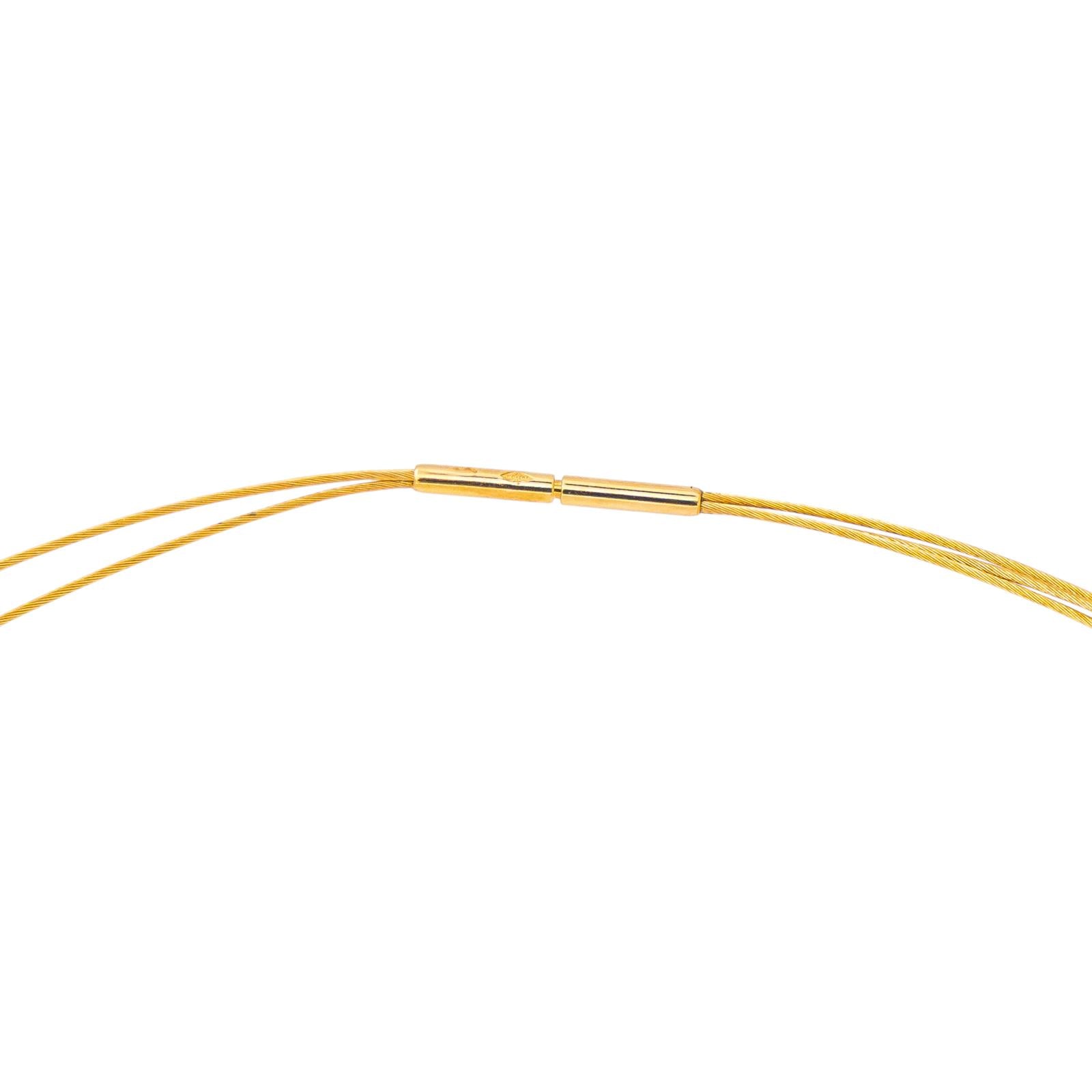 Dinh Van Necklace: Chinese-Style Yellow Gold Piece