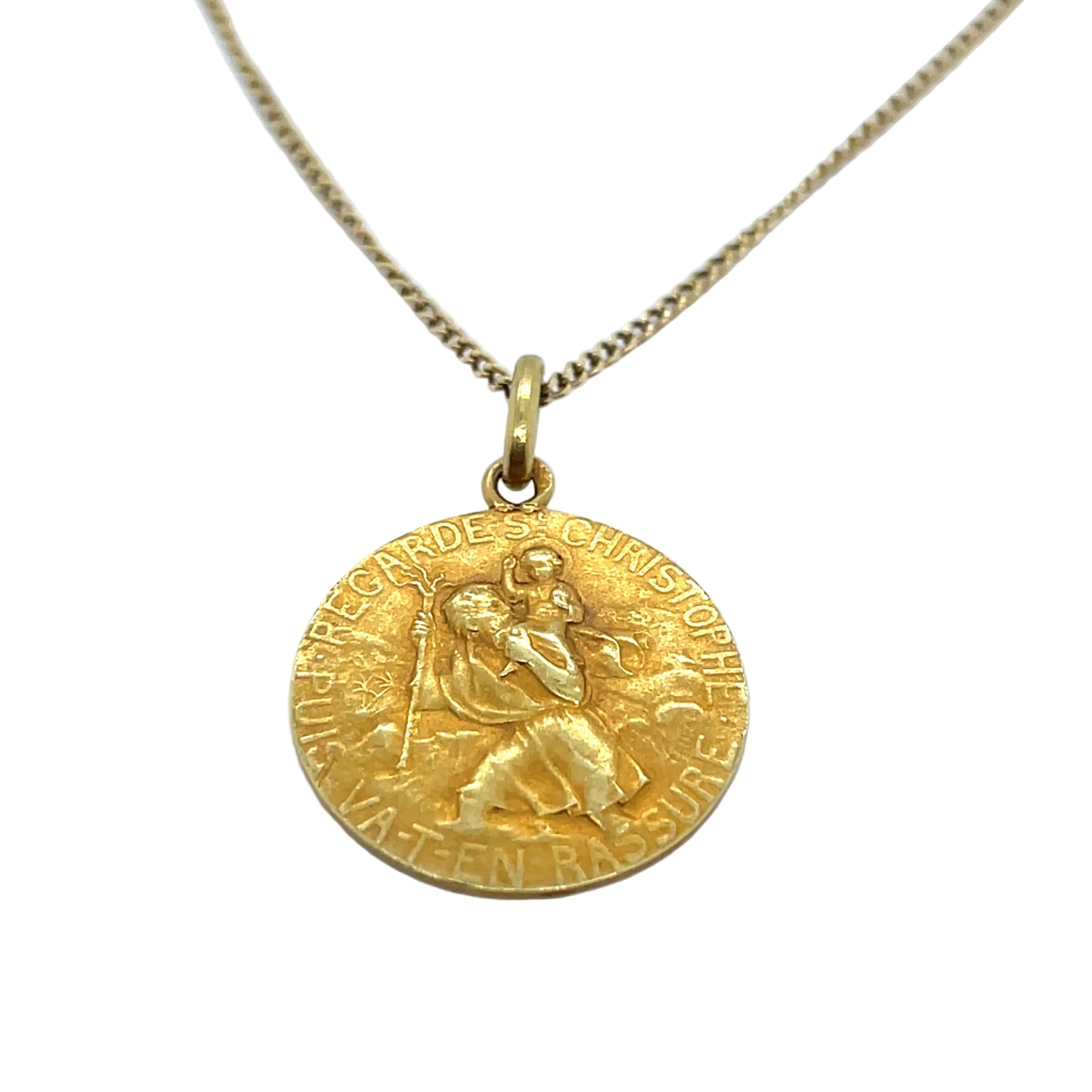 Yellow gold medal