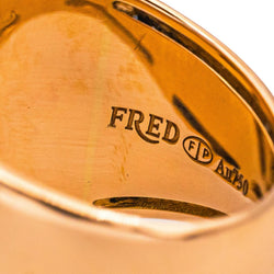 Fred Sugar Loaf Ring Rose gold Amethyst