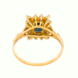 Yellow Gold Sapphire Ring