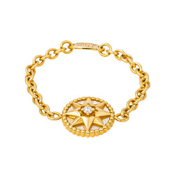 Dior Bague Rose des vents Or jaune Diamant