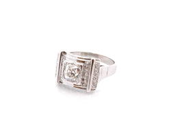 Bague vintage diamants en or