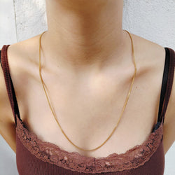 Yellow Gold Chain Necklace