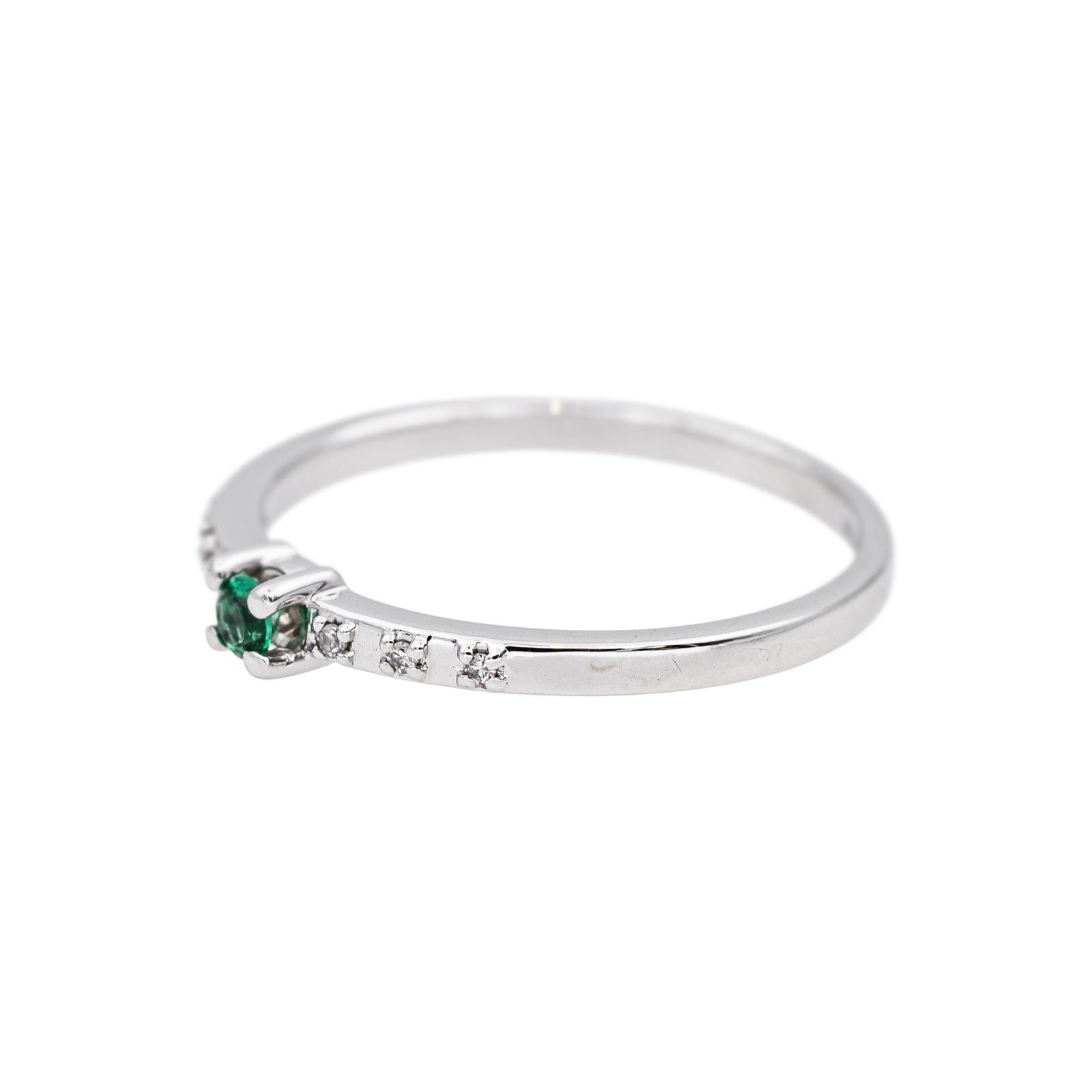 Mauboussin Ring Capsule of emotions White gold Emerald