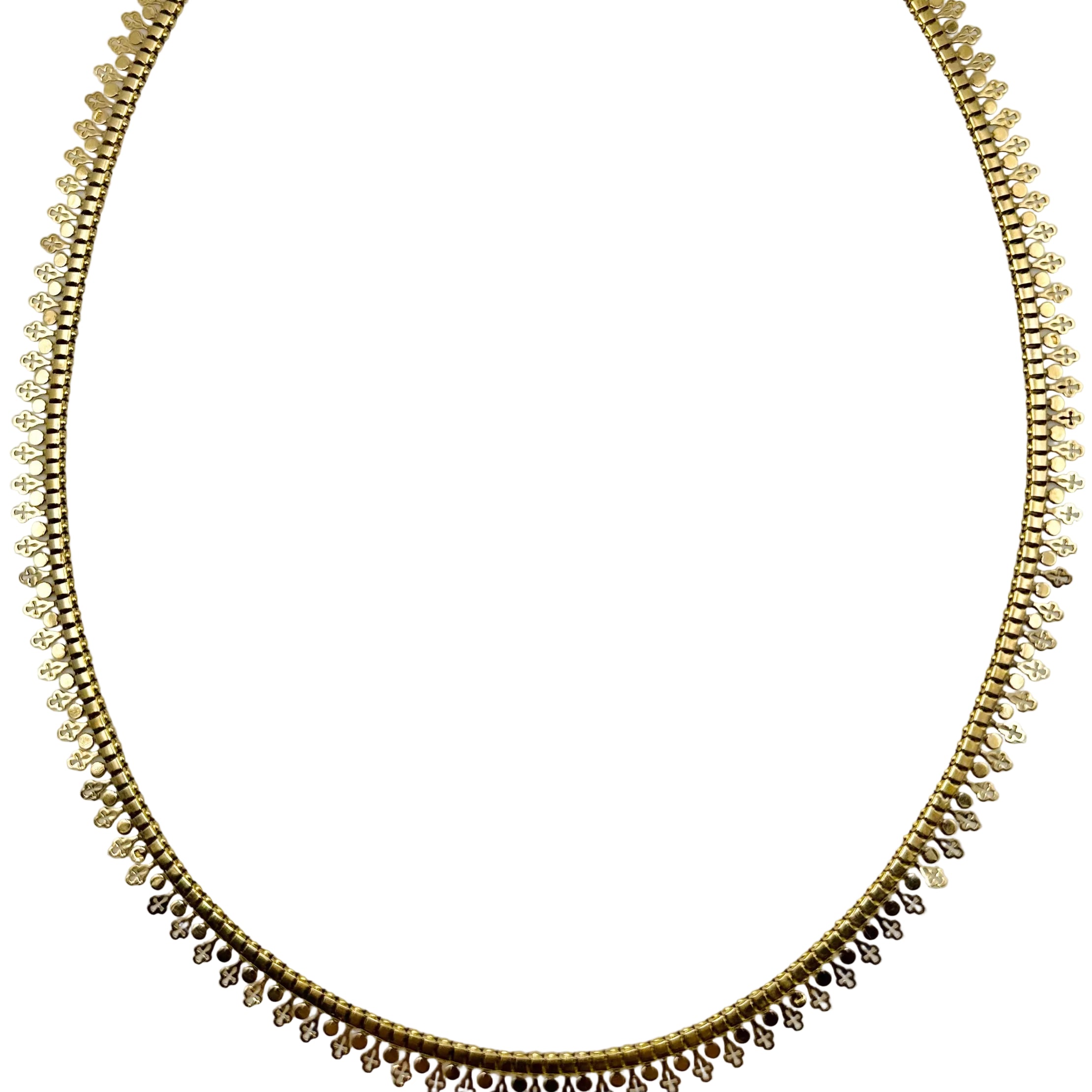 Link Necklace in Yellow gold