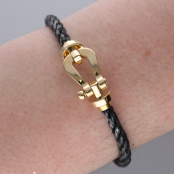 FRED "Force 10" GM Bracelet in Yellow gold