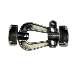 FRED "Force 10" GM Bracelet in White Gold and Steel