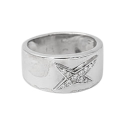 Mauboussin "Bandeau Etoile Divine" Ring in White gold with Diamond