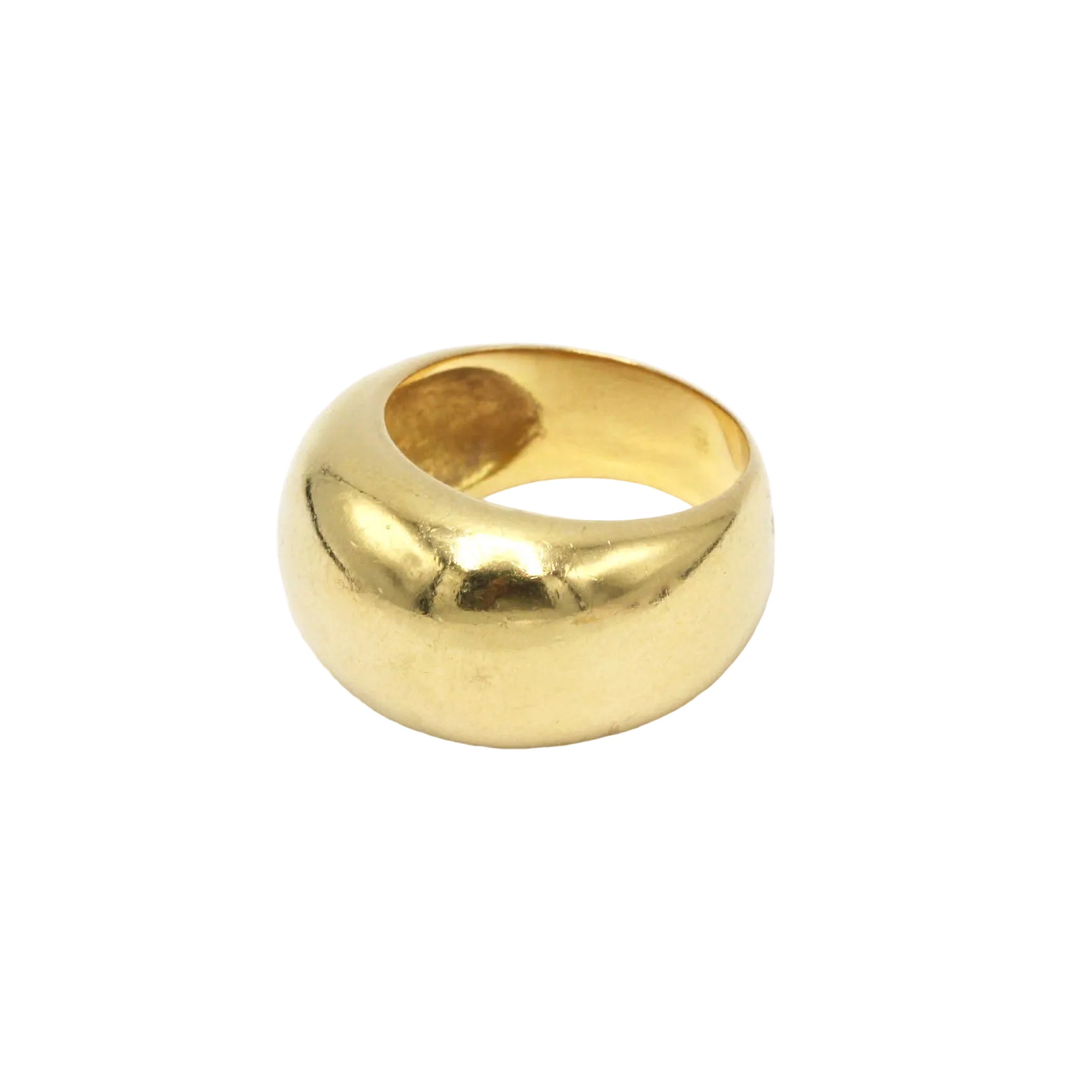 Yellow Gold Bangle Ring