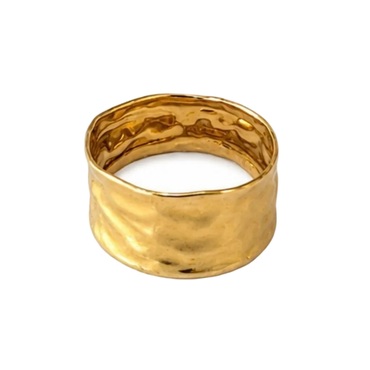 Yellow Gold Bandeau Ring