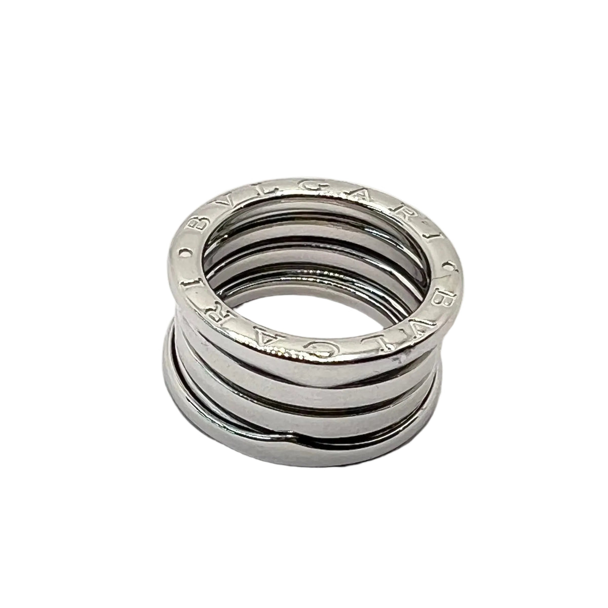 Bague Bandeau BULGARI B.Zéro en or blanc