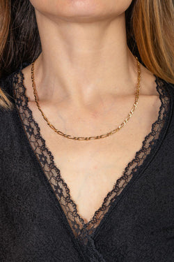 Collier Maille figaro Or Jaune