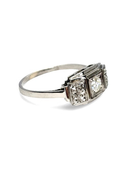 White gold and Diamond Ring