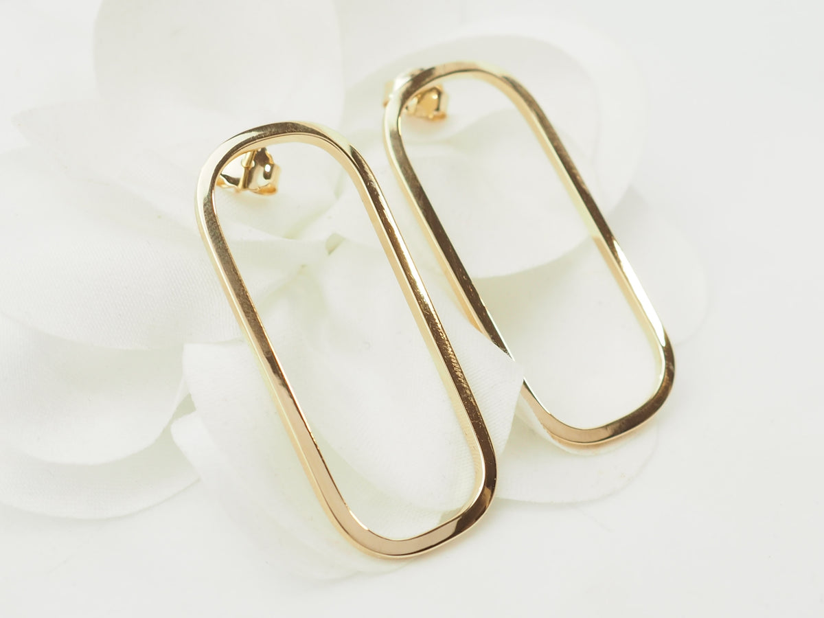 Boucles d’oreilles Pendantes en or jaune
