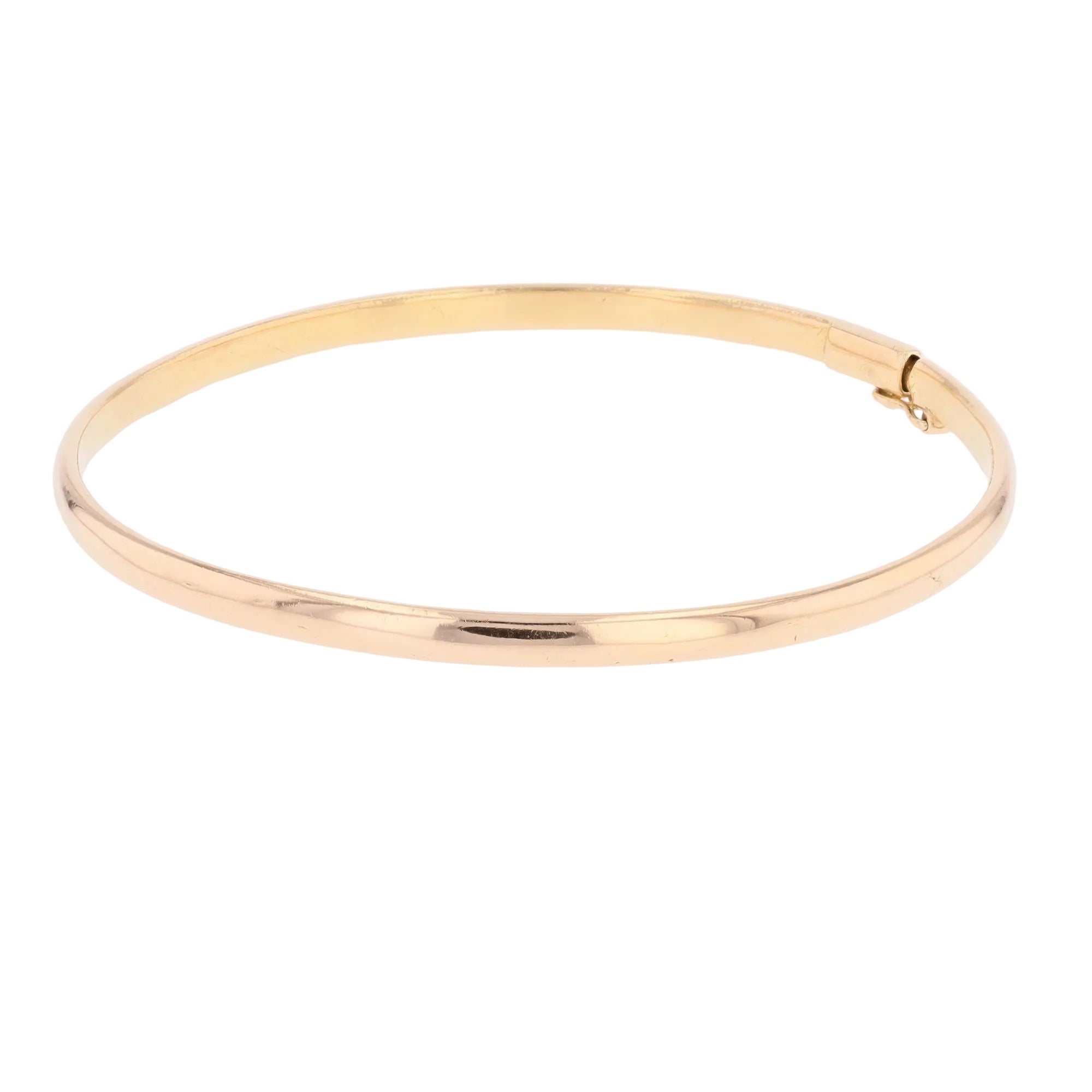 Yellow Gold Bangle Bracelet