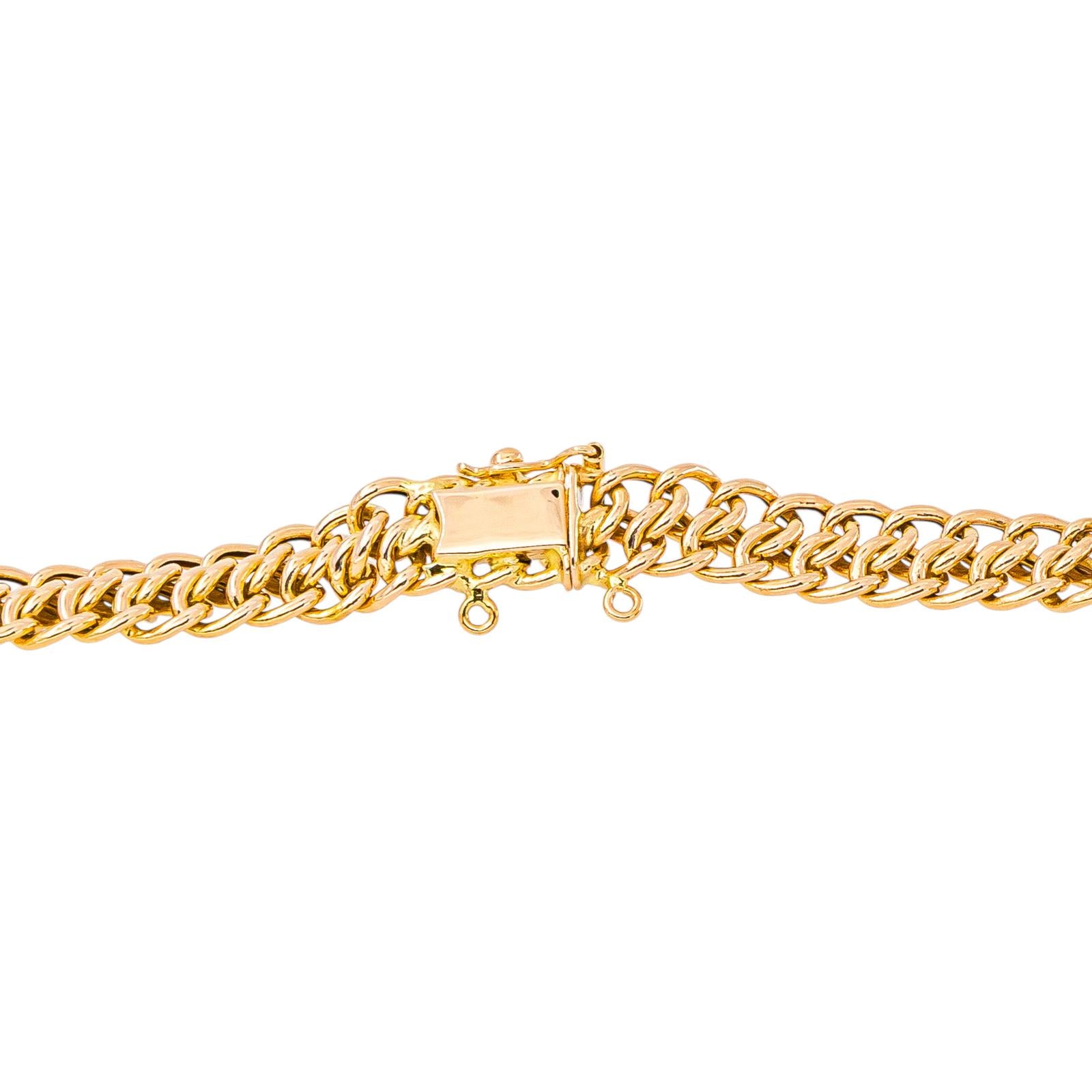 Rose Gold American-Style Necklace