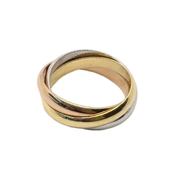Cartier 18-karat gold Trinity ring