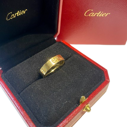 CARTIER "Love" Yellow Gold Bangle Ring