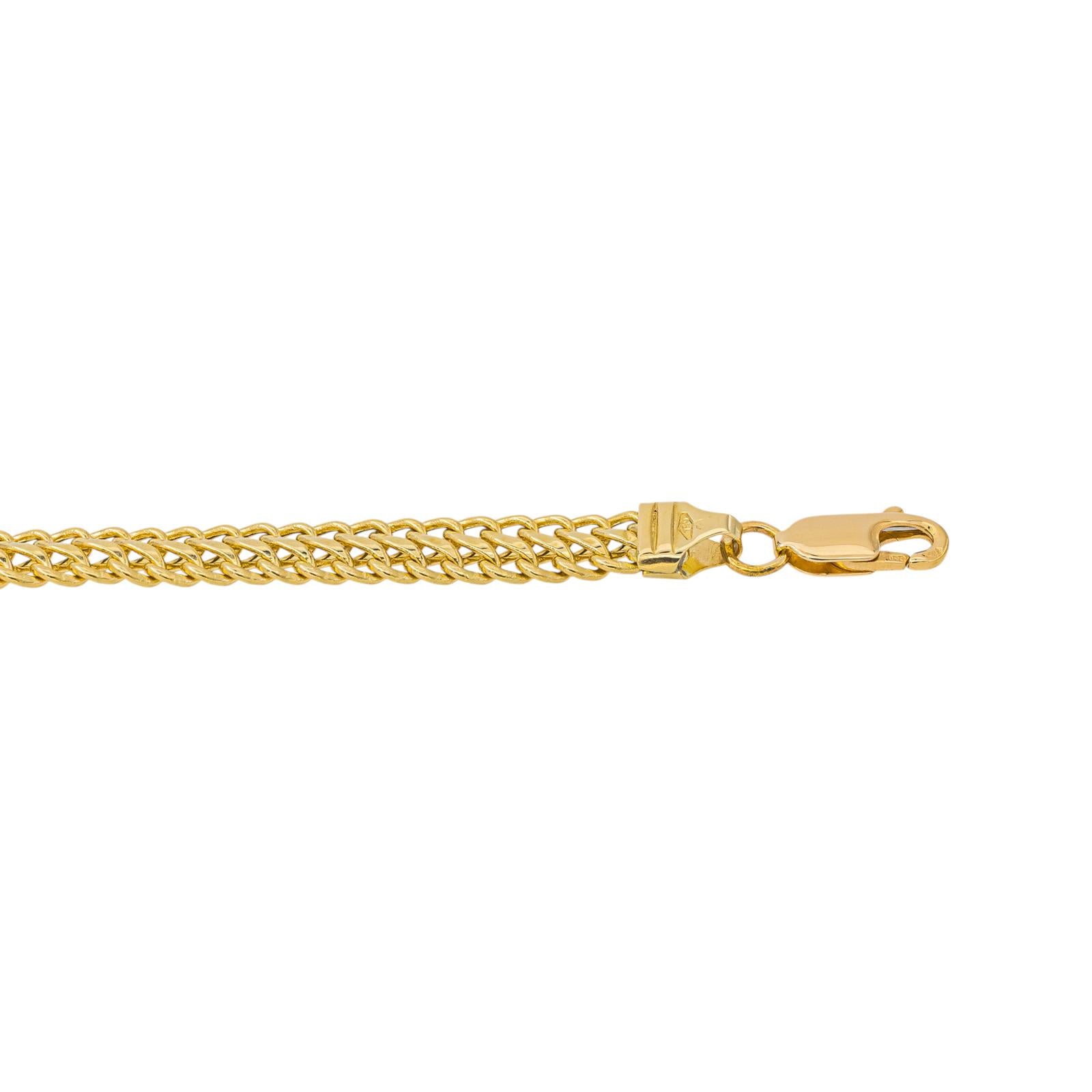 Soft-Link Yellow Gold Bracelet