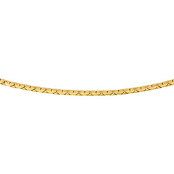 Collier Maille haricot Or jaune