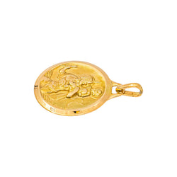 Augis Pendentif Médaille  Or jaune