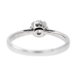 White Gold Solitaire Diamond Ring