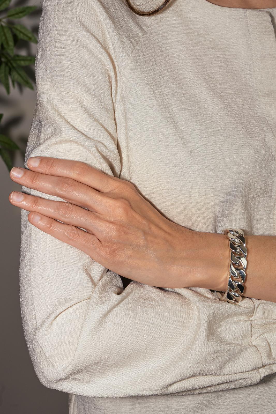 Hermès Bracelet Gaëtan de Percin Silver