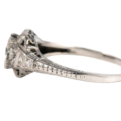 White Gold and Diamond Ring