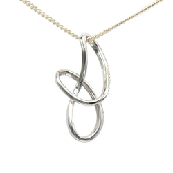White Gold and Diamond Pendant