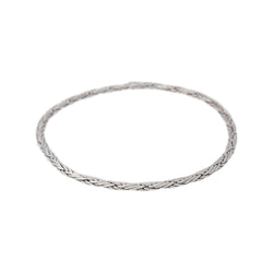 White Gold Link Necklace