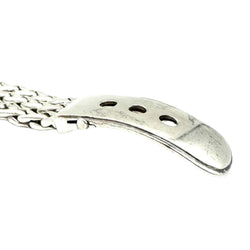 HERMÈS "Diane" Silver Belt Bracelet
