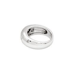 CHOPARD "Love" Bangle Ring in White Gold with Diamonds