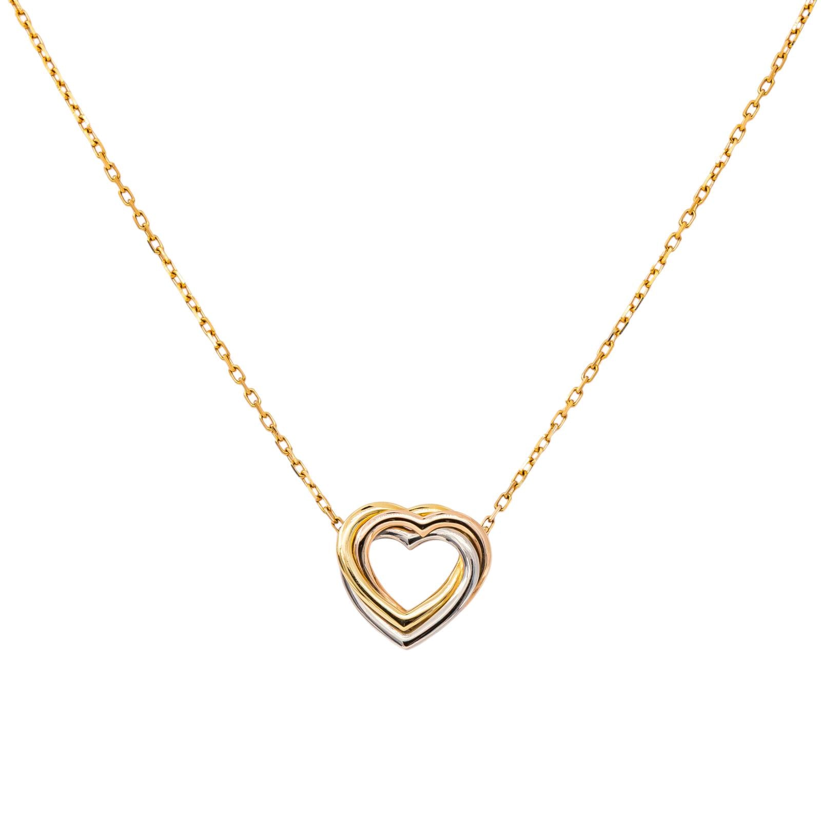 Cartier Collier Trinity Or rose