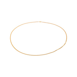 Rose gold Curb chain Necklace