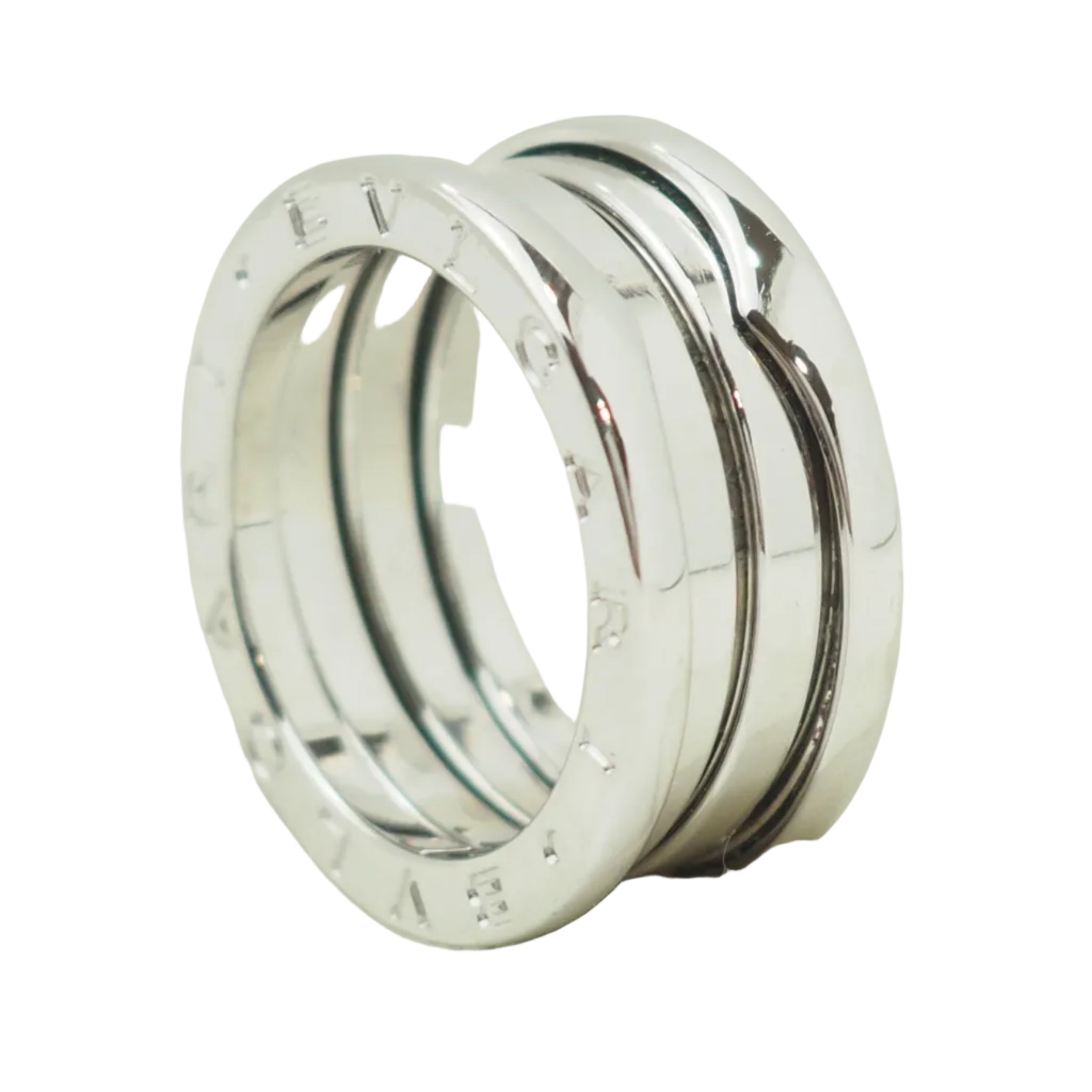 BULGARI "B.Zero1" Band Ring in white gold