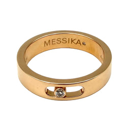 MESSIKA "Alliance Move Joaillerie" PM Wedding Band in rose gold and diamonds