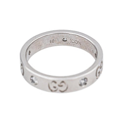 Gucci Icon Ring in White gold