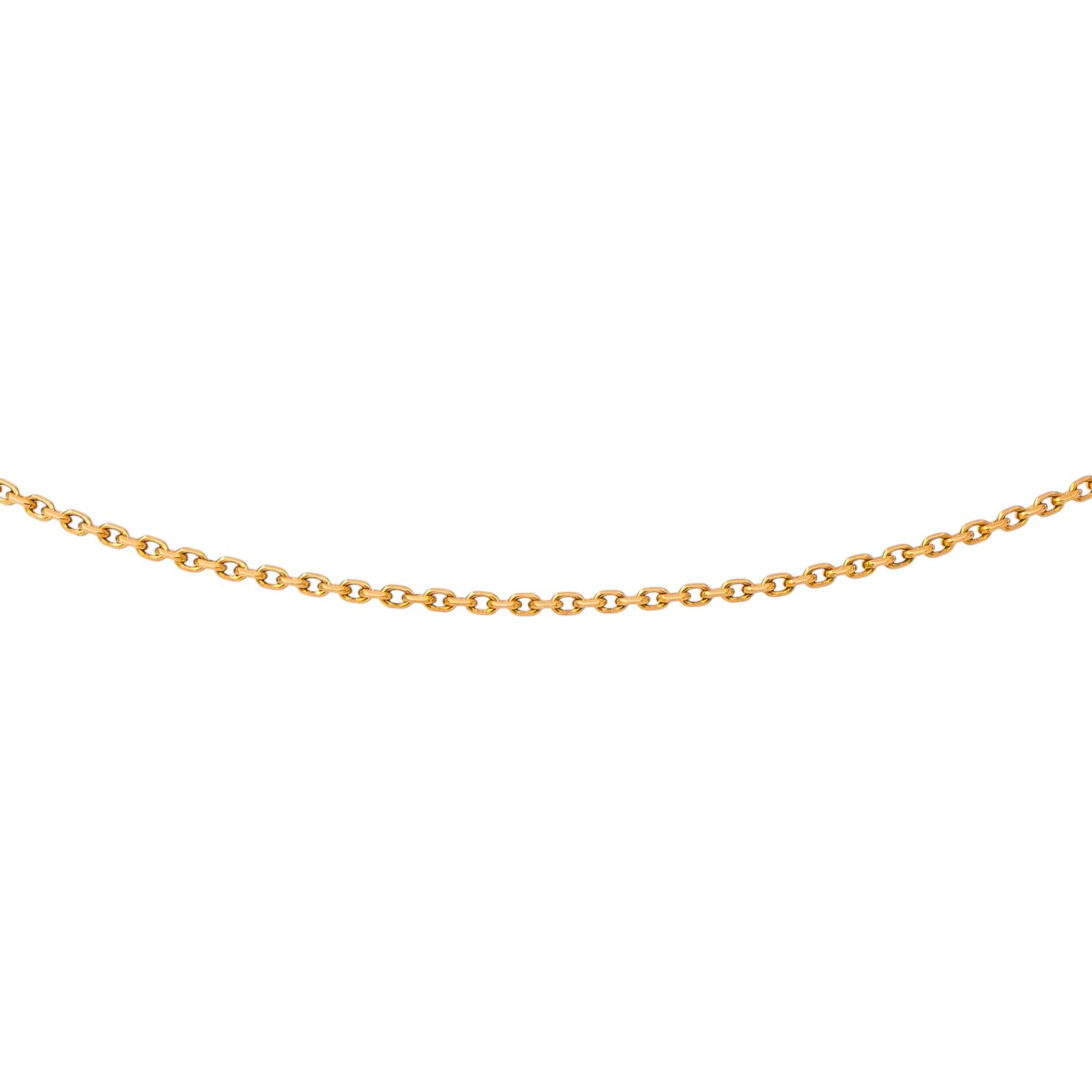 Yellow Gold Forçat Link Necklace