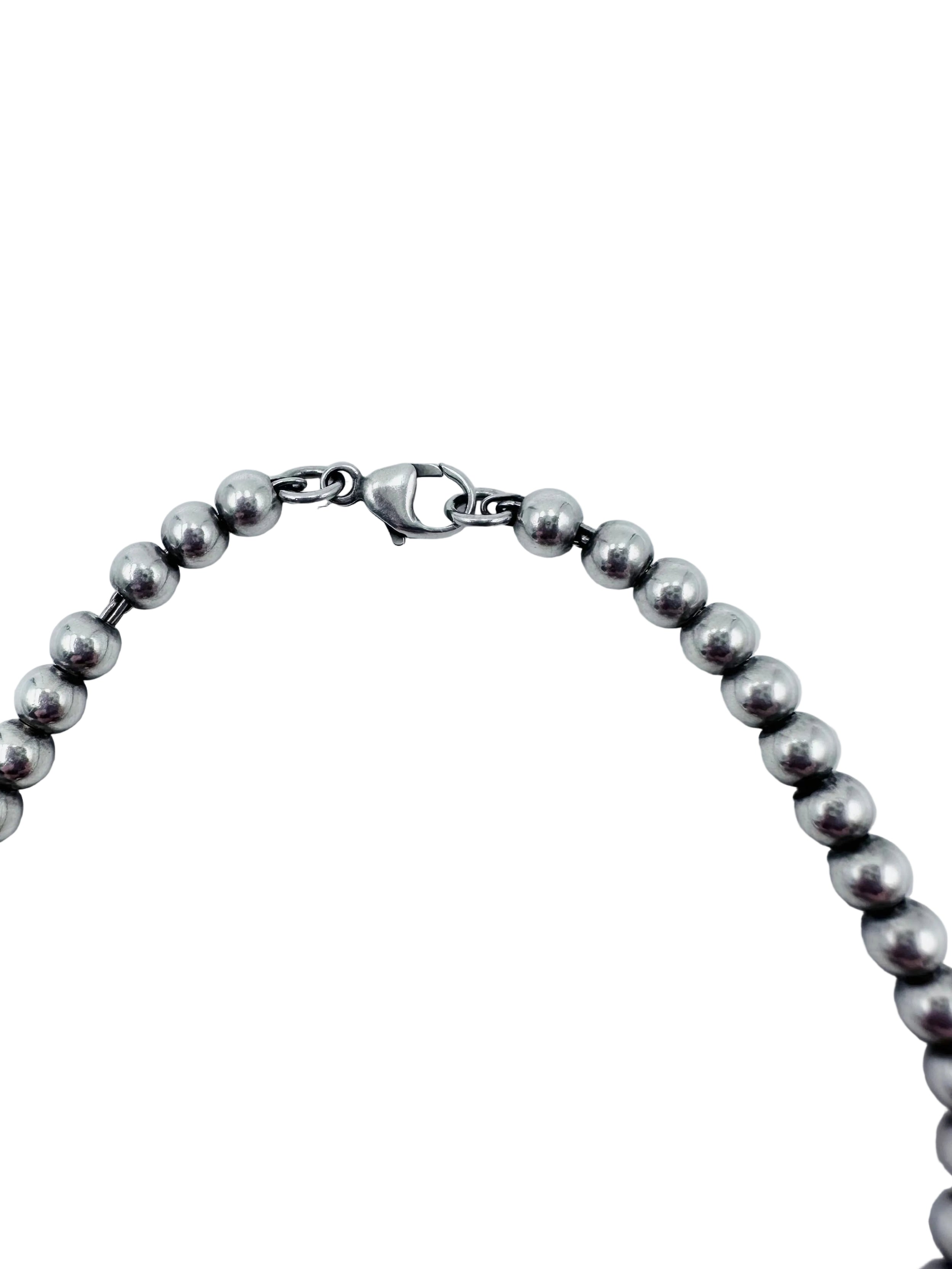 TIFFANY & CO. "Return to Tiffany" Silver Pearl Bracelet