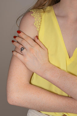 Chopard Bague  Or blanc Diamant