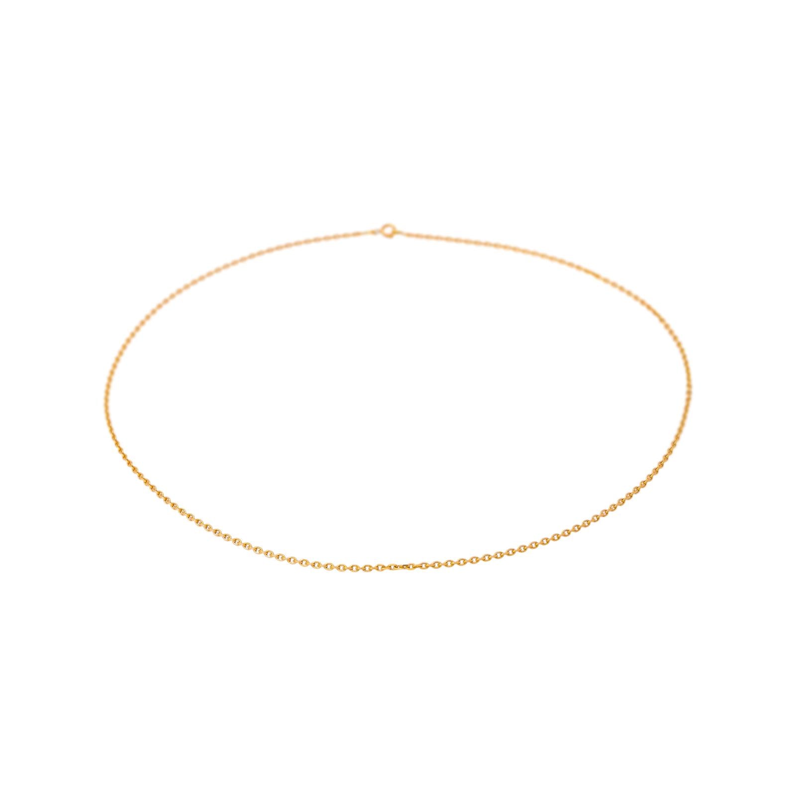 Yellow Gold Forçat Link Necklace